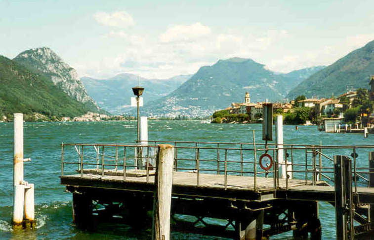 Blick nach Brusino Arsizio, Lugano, Aussicht von Casa Ranis, Via San Giorgio